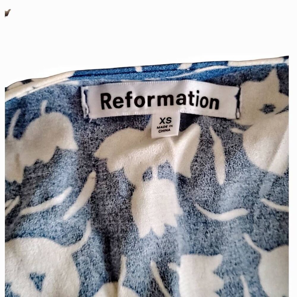 Reformation St. Laurent Wrap Dress Size XS - Picture 5 of 5